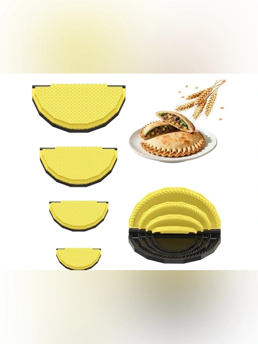 4-Pack Tortilla Sealers - Yellow NWT
